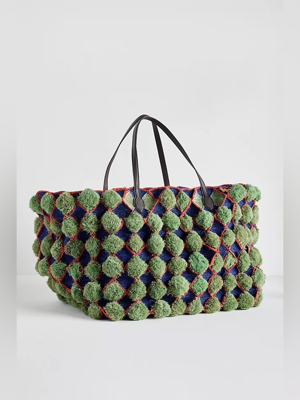 Anthropologie Made For Woman Adala XL Raffia Tote